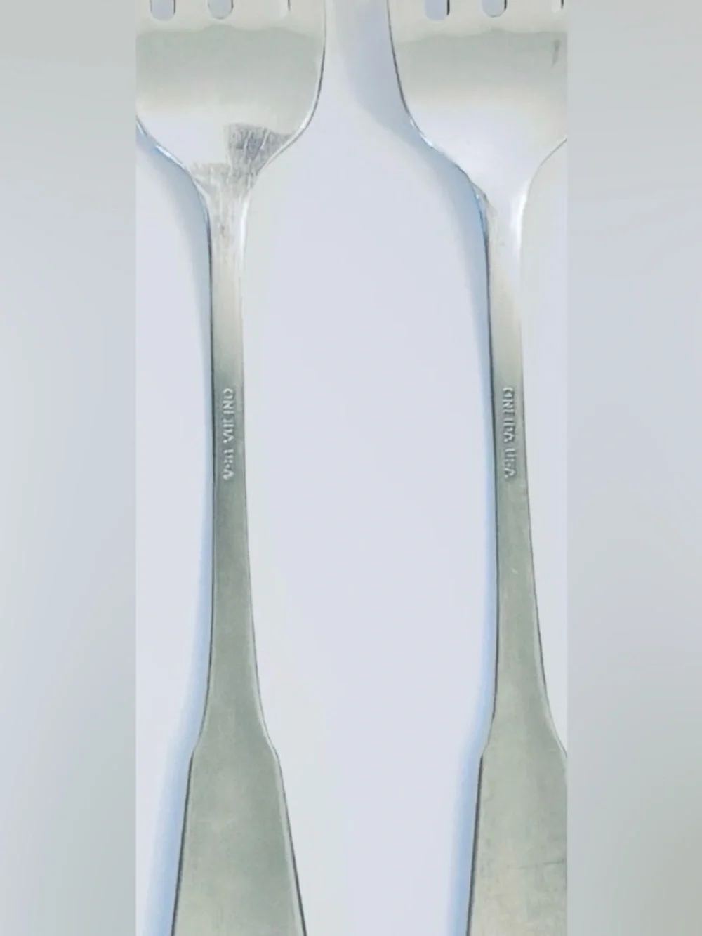 Oneida Yankee Clipper Salad Forks, 4 Pieces, 6.75” Vintage Discontinued Pattern